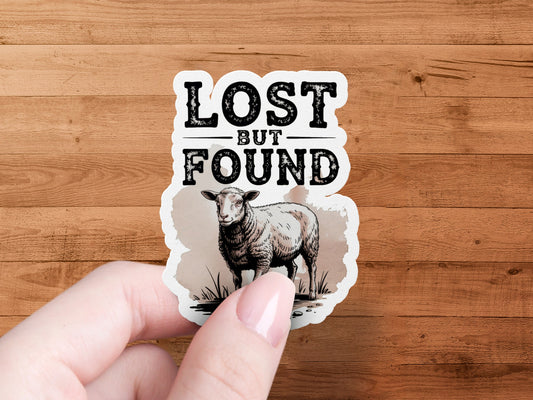 Lost But Found Sheep Sticker product