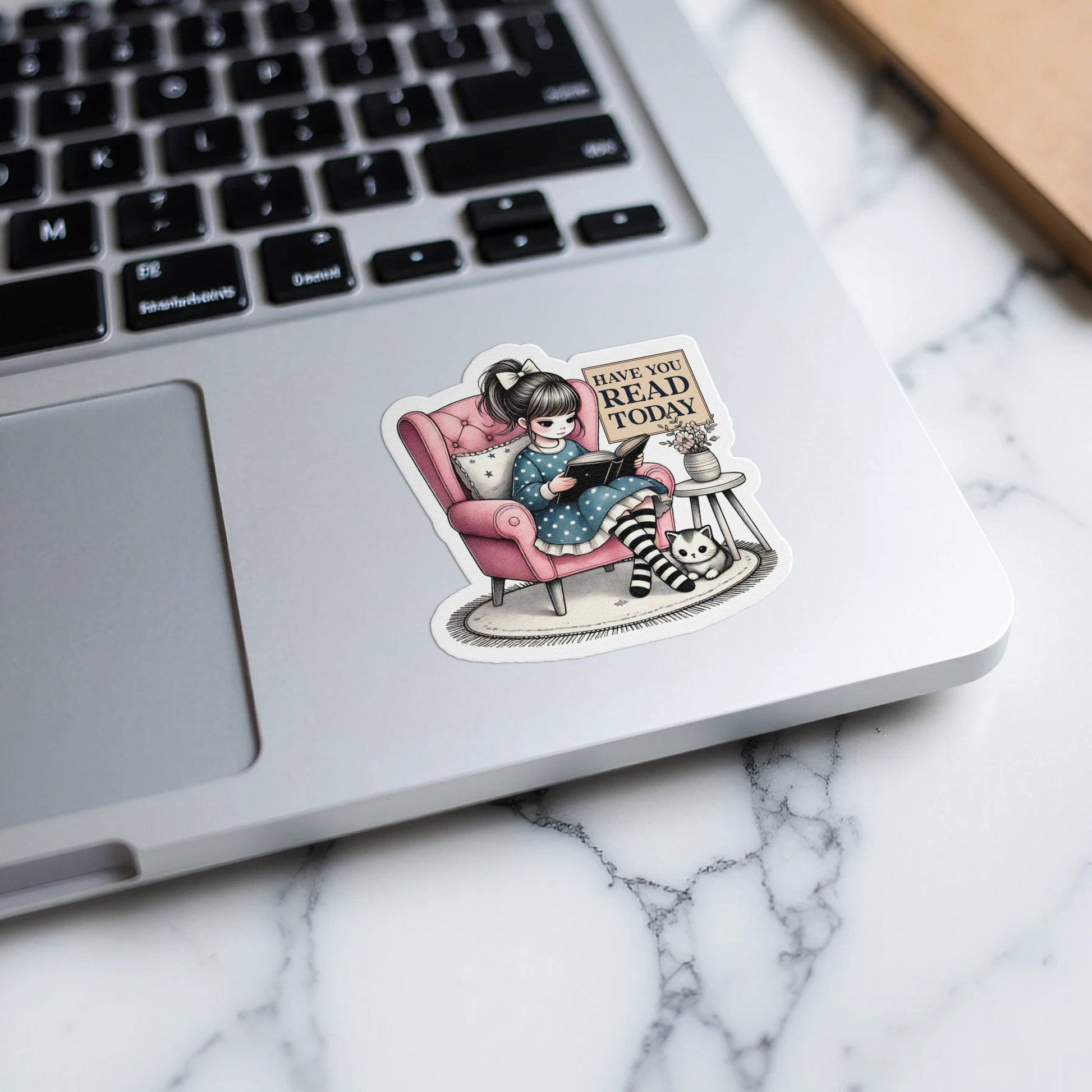 Have You Read Today Sticker Cute Book Lover product type