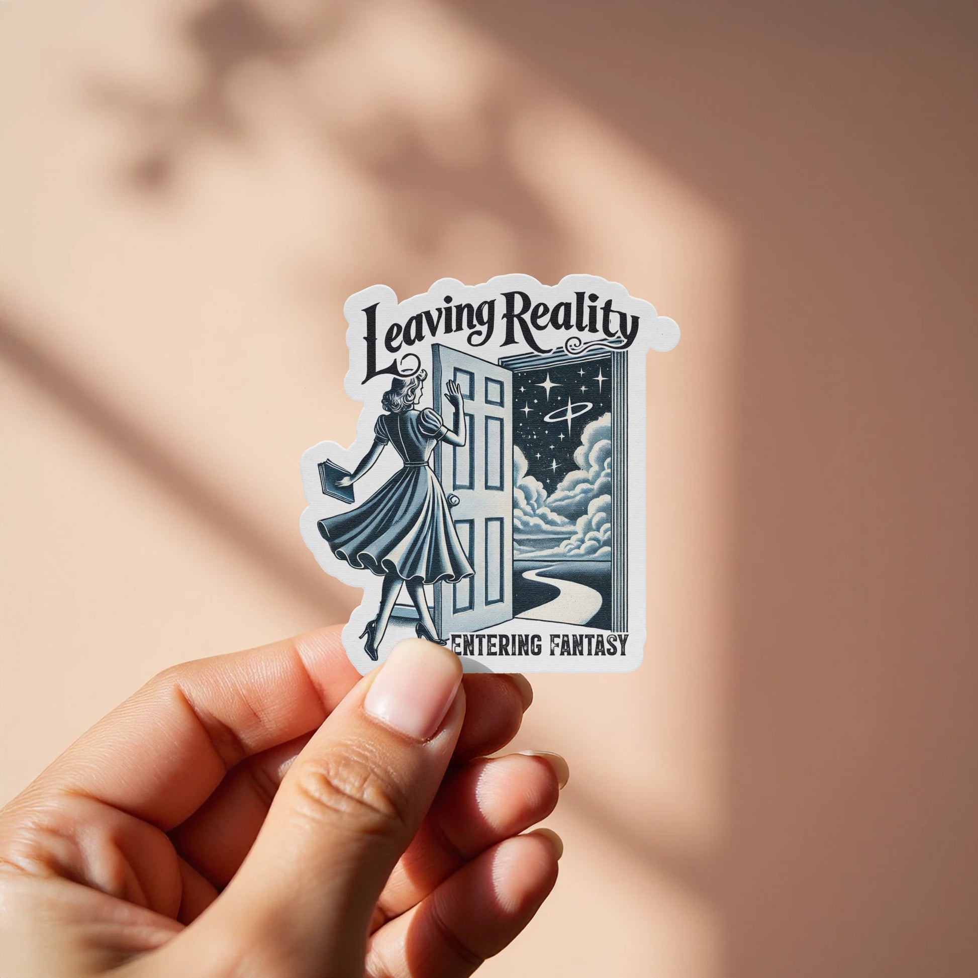 Leaving Reality Entering Fantasy Sticker product type