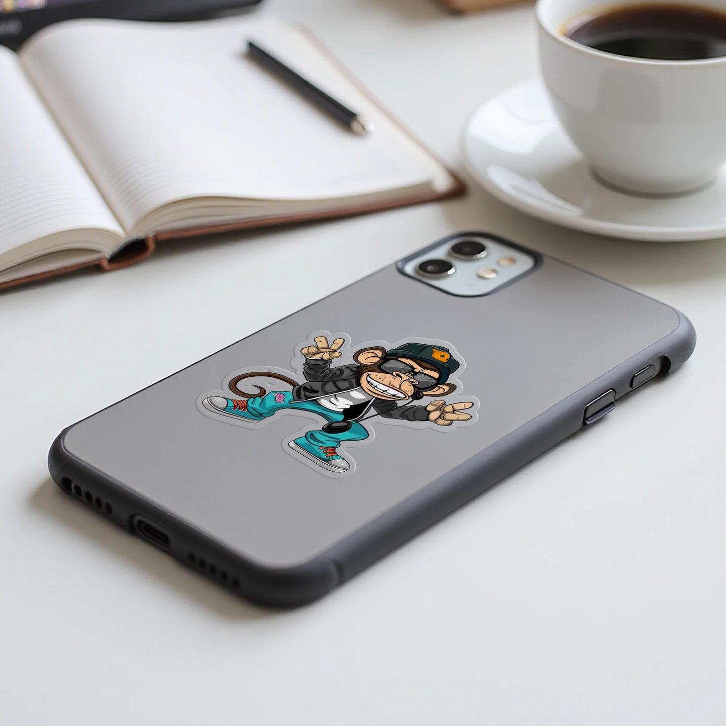 Cool Monkey Graffiti Art Phone Case Protective Product