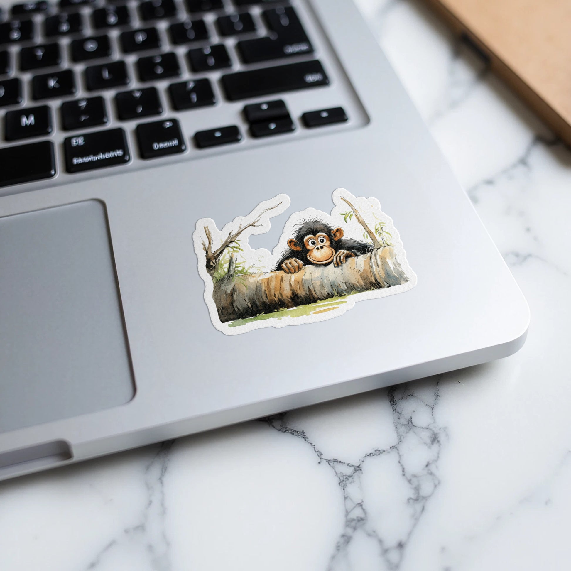 Cute Cartoon Animal Peeking Out Sticker product type
