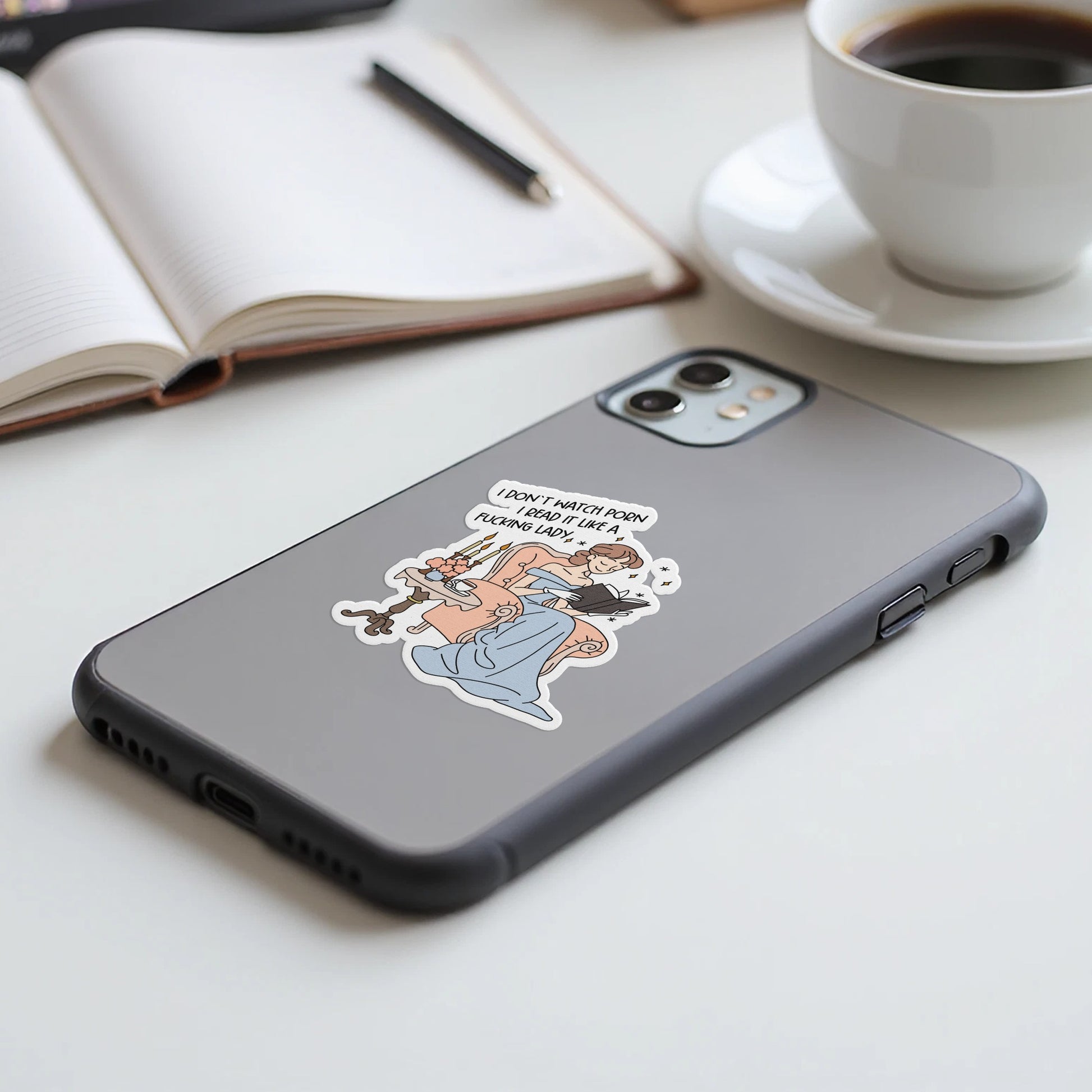 Funny Cartoon Illustrated Phone Case Product