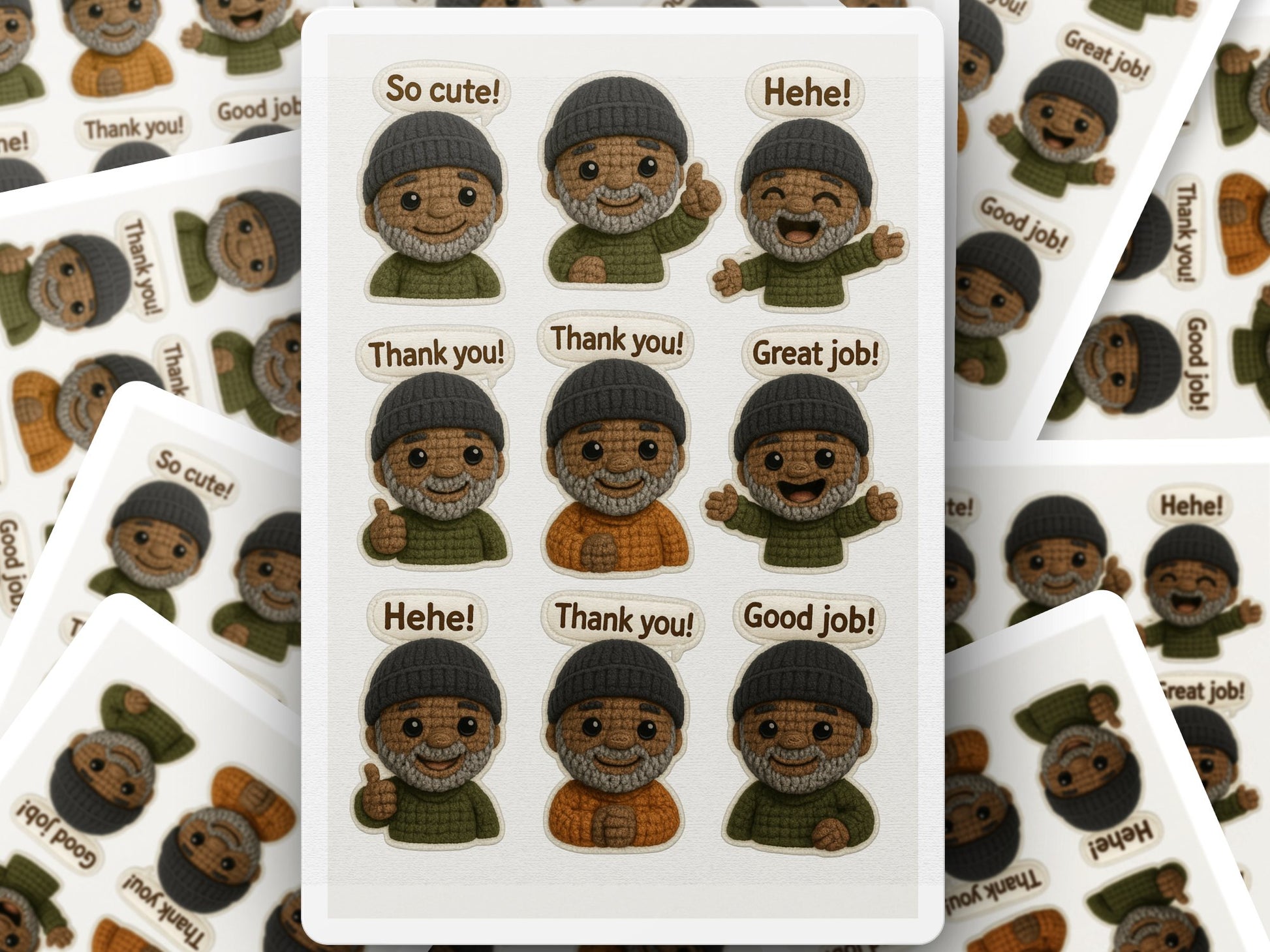Cute African American Boy Stickers, Positive Affirmation, Praise Labels for Teachers and Parents, Pack of 30