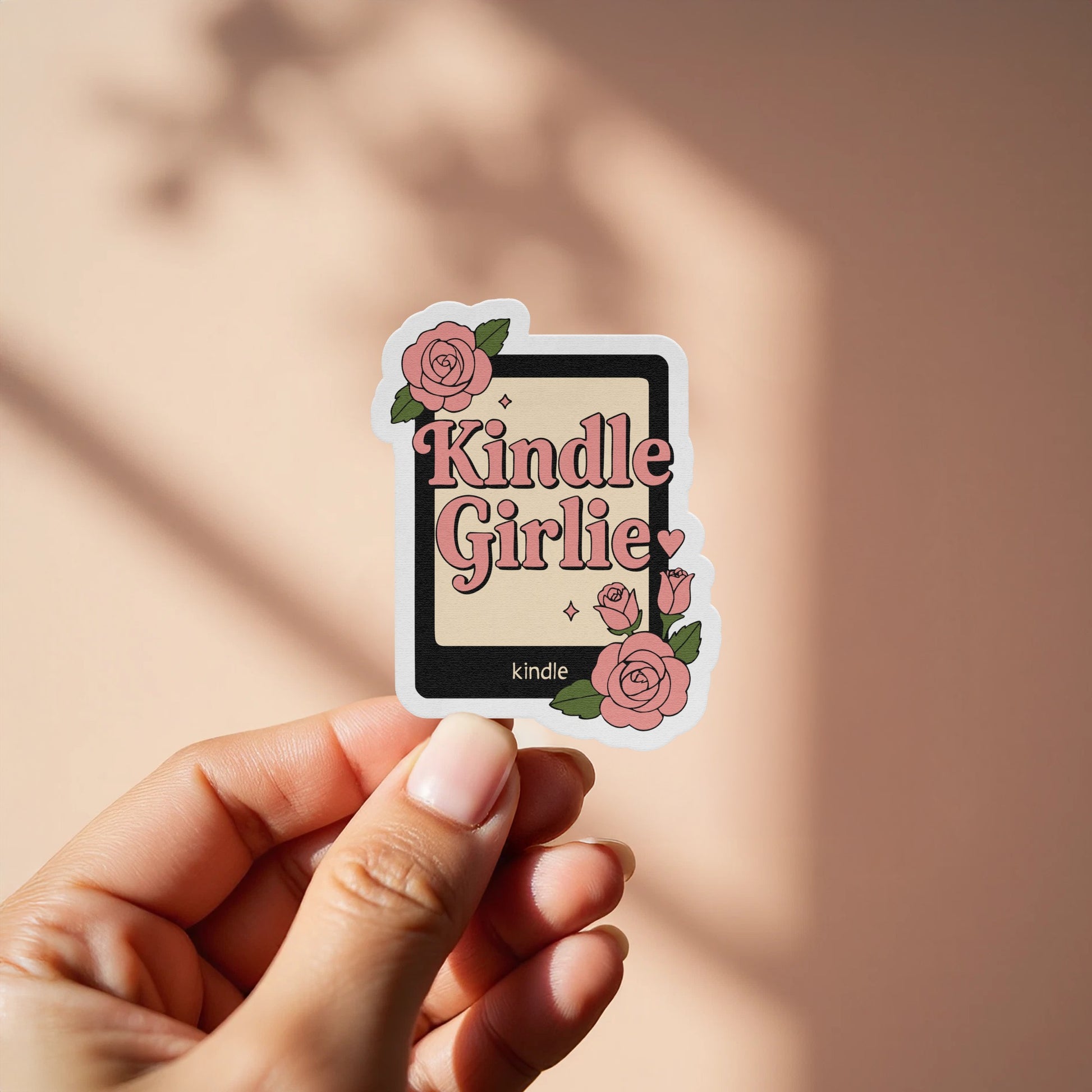 Kindle Girlie Flower Artistic Sticker product type