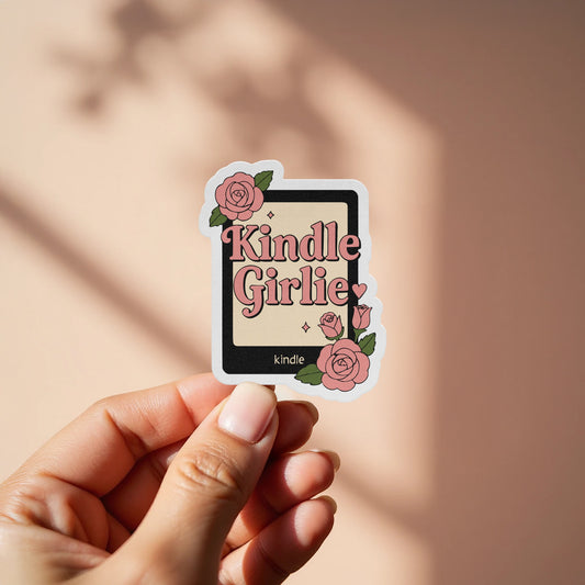 Kindle Girlie Flower Artistic Sticker product type