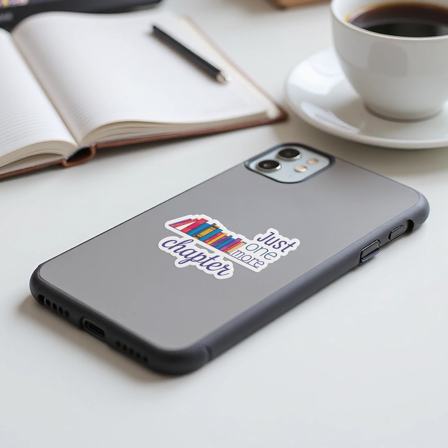 Just One More Chapter iPhone Case product