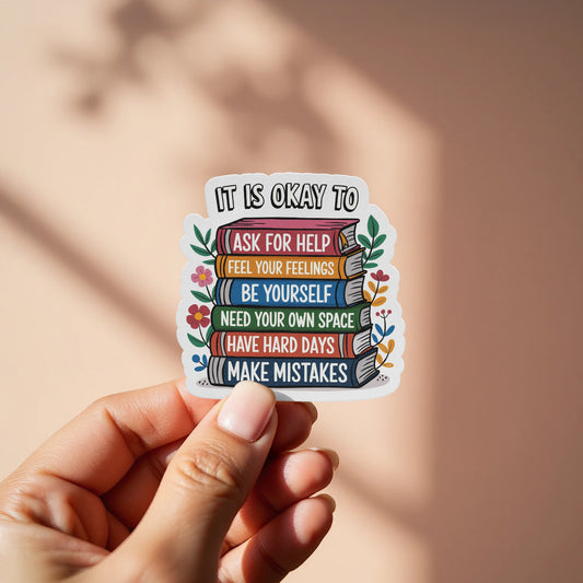 Motivational Affirmation Sticker Vinyl Decal product type