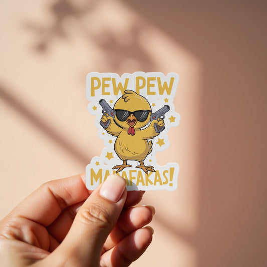 Pew Pew M************ Chicken Sticker product